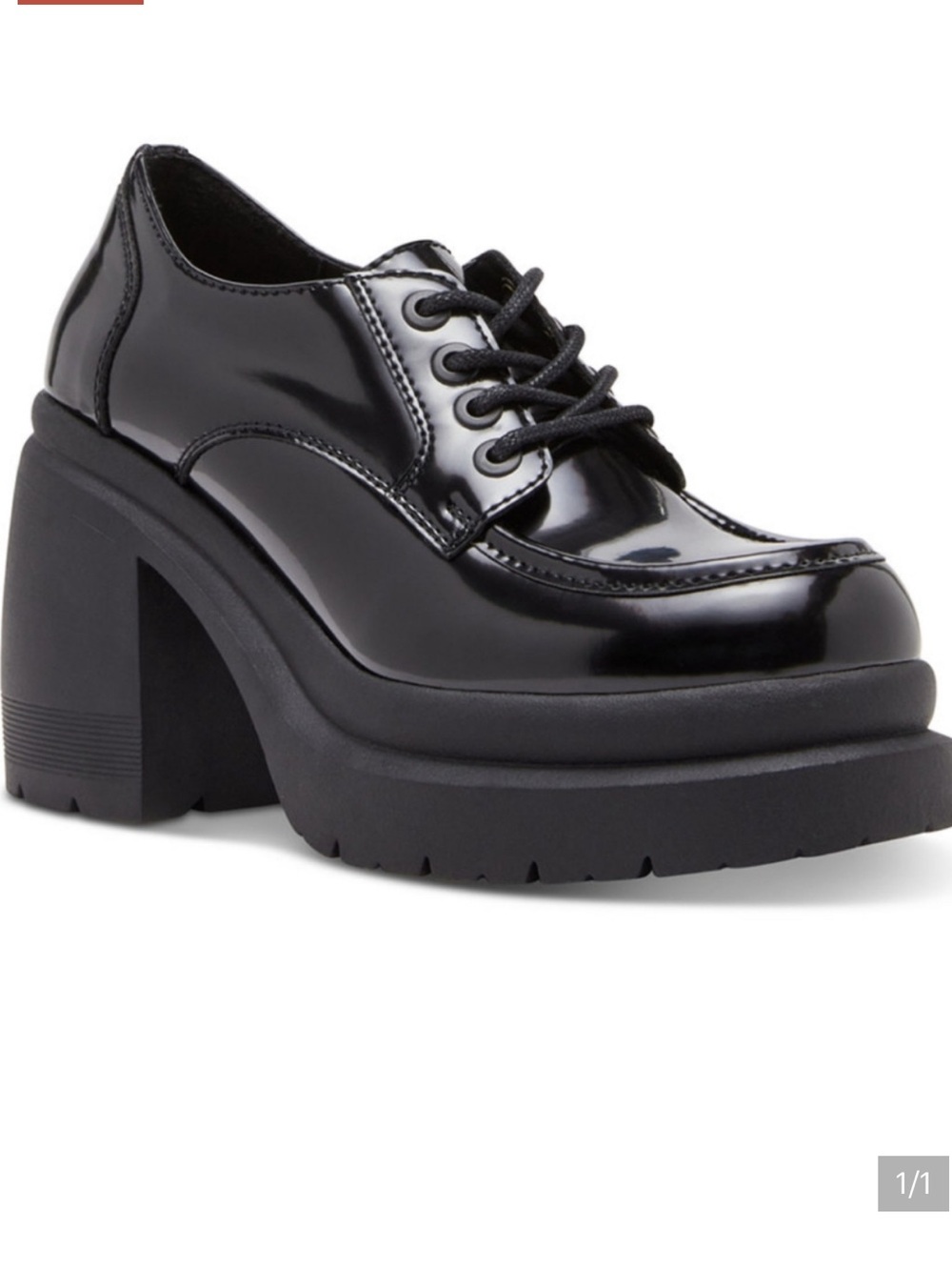 Madden Girl Time Black Chunky
Platform Oxfords